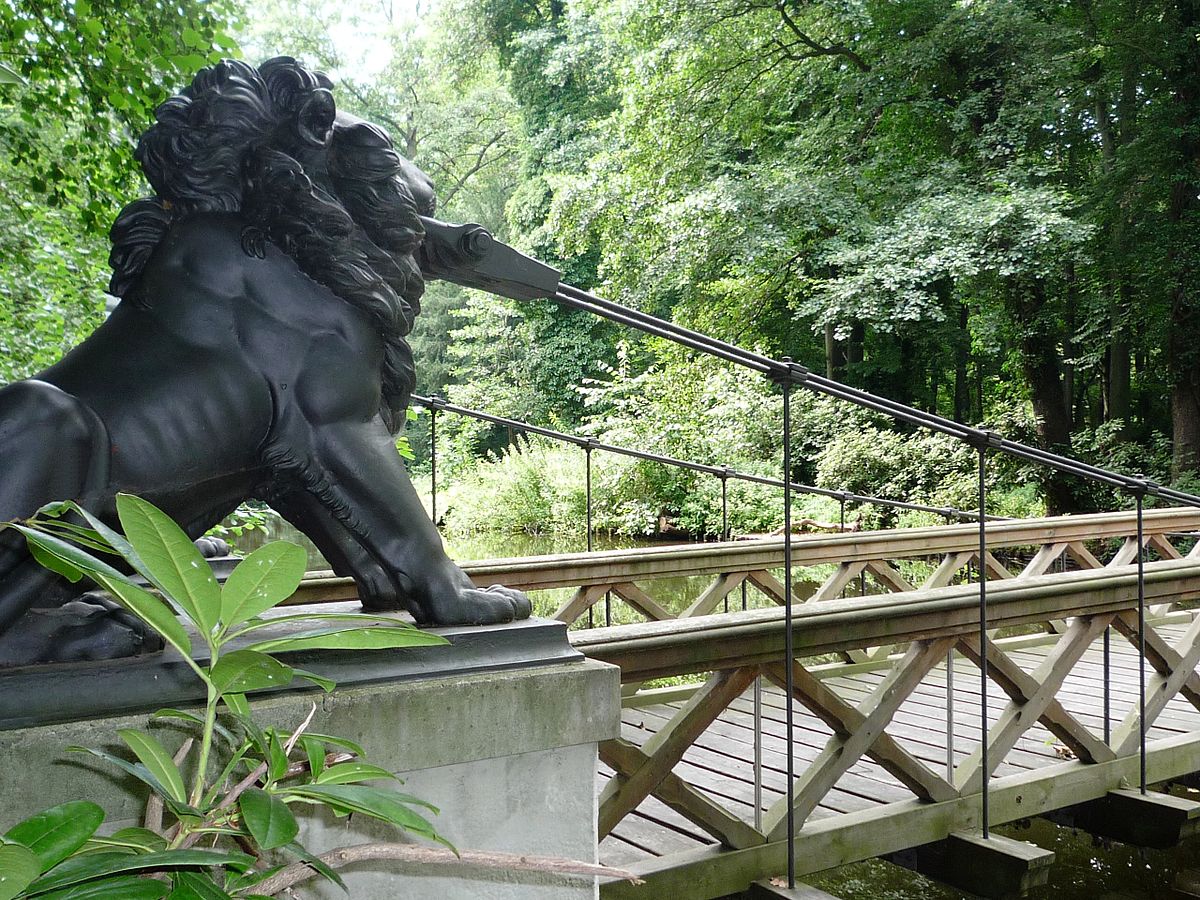 "Львиный мост" в парке Тиргартен